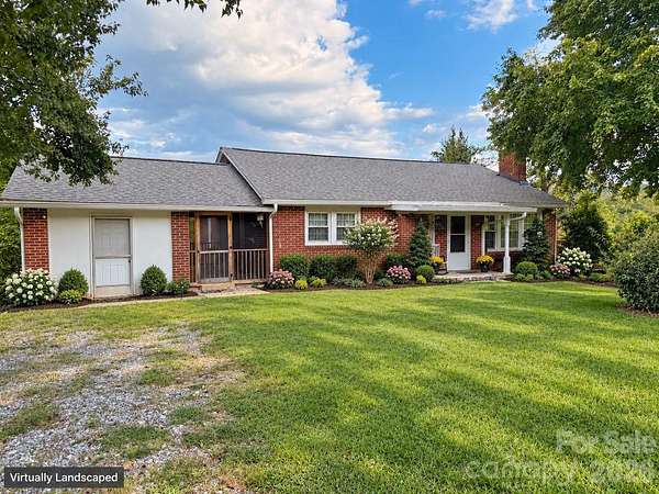 3.26 Acres of Land with Home for Sale in Lake Lure, North Carolina