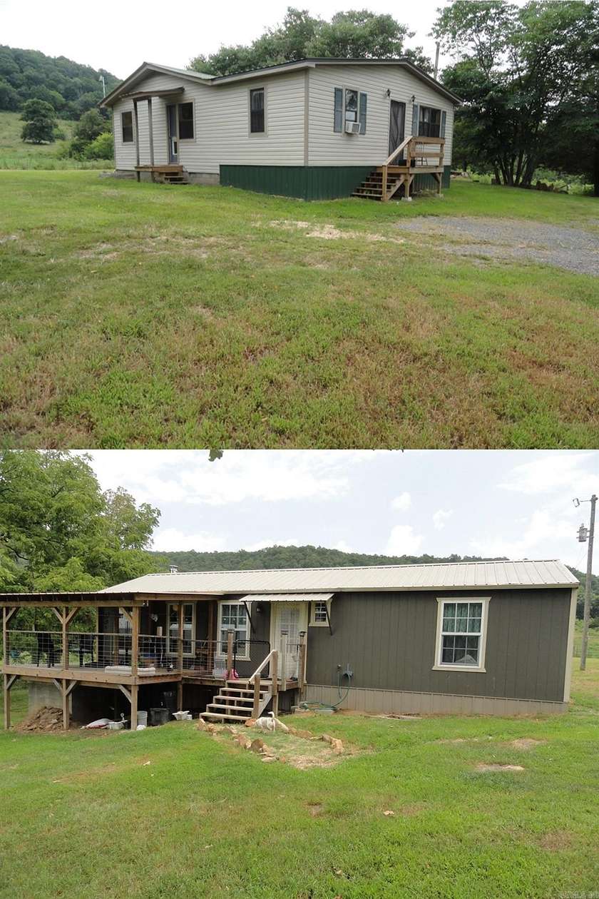 5 Acres of Land with Home for Sale in Marshall, Arkansas