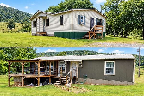 5 Acres of Land with Home for Sale in Marshall, Arkansas