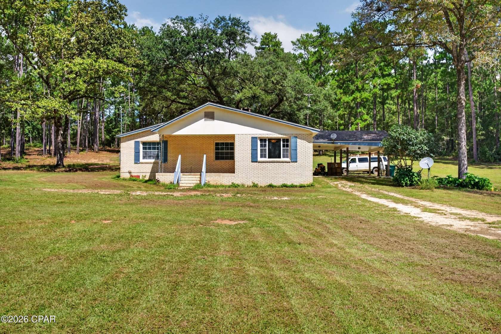 31.7 Acres of Land with Home for Sale in Chipley, Florida