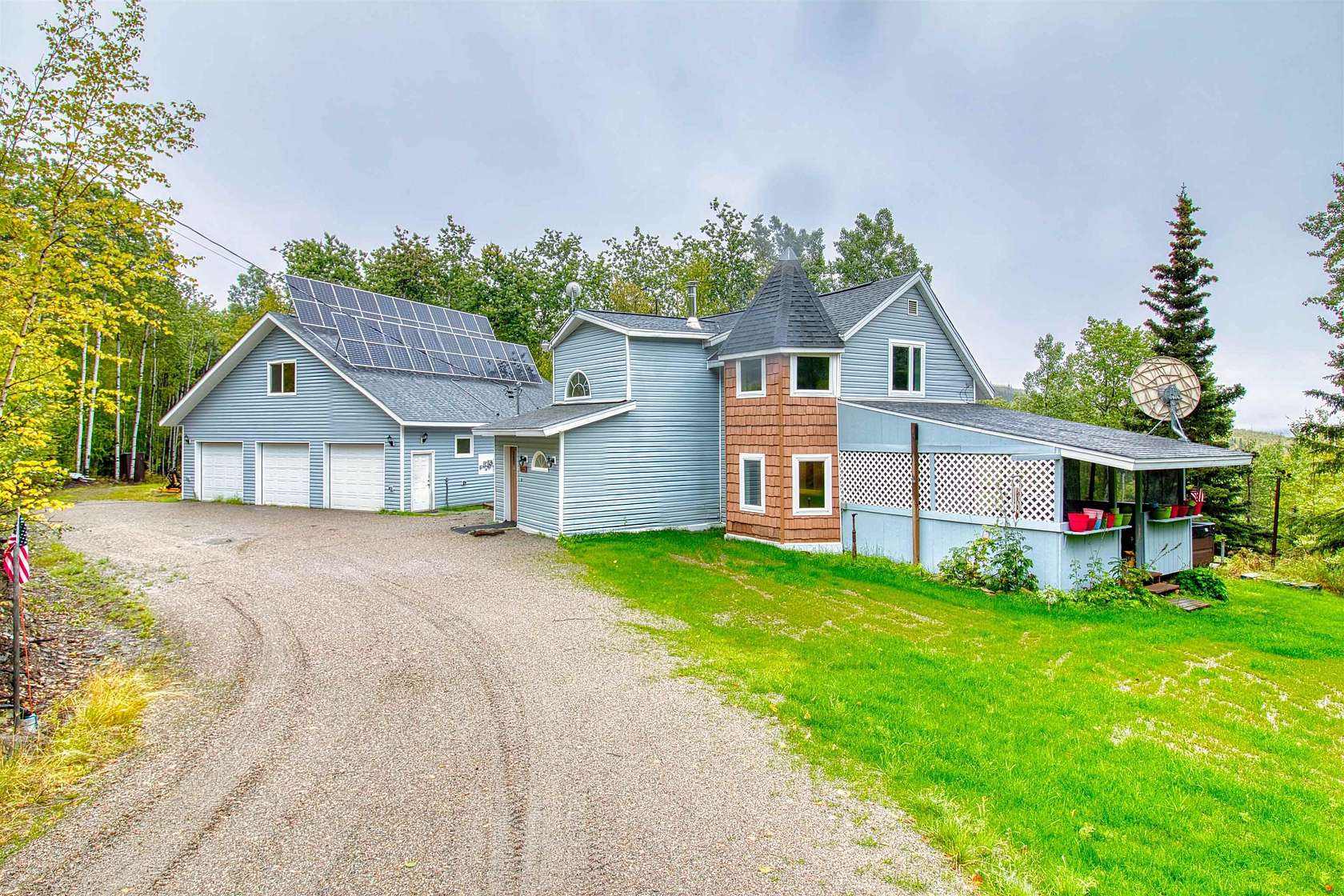 4.64 Acres of Land with Home for Sale in Fairbanks, Alaska
