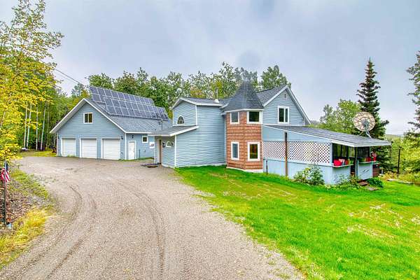 4.64 Acres of Land with Home for Sale in Fairbanks, Alaska