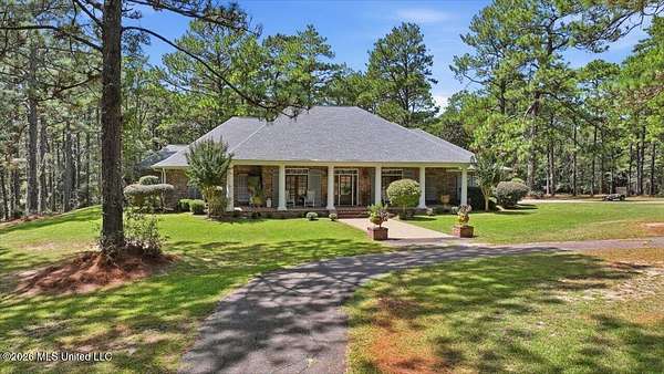 5 Acres of Land with Home for Sale in Mendenhall, Mississippi