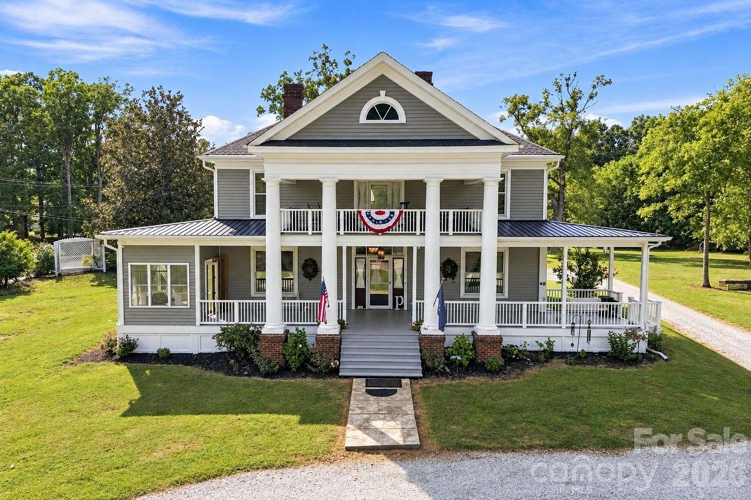 17.3 Acres of Land with Home for Sale in Sharon, South Carolina