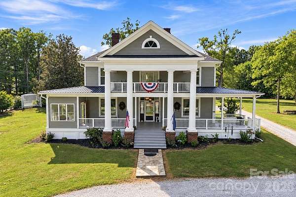 17.3 Acres of Land with Home for Sale in Sharon, South Carolina