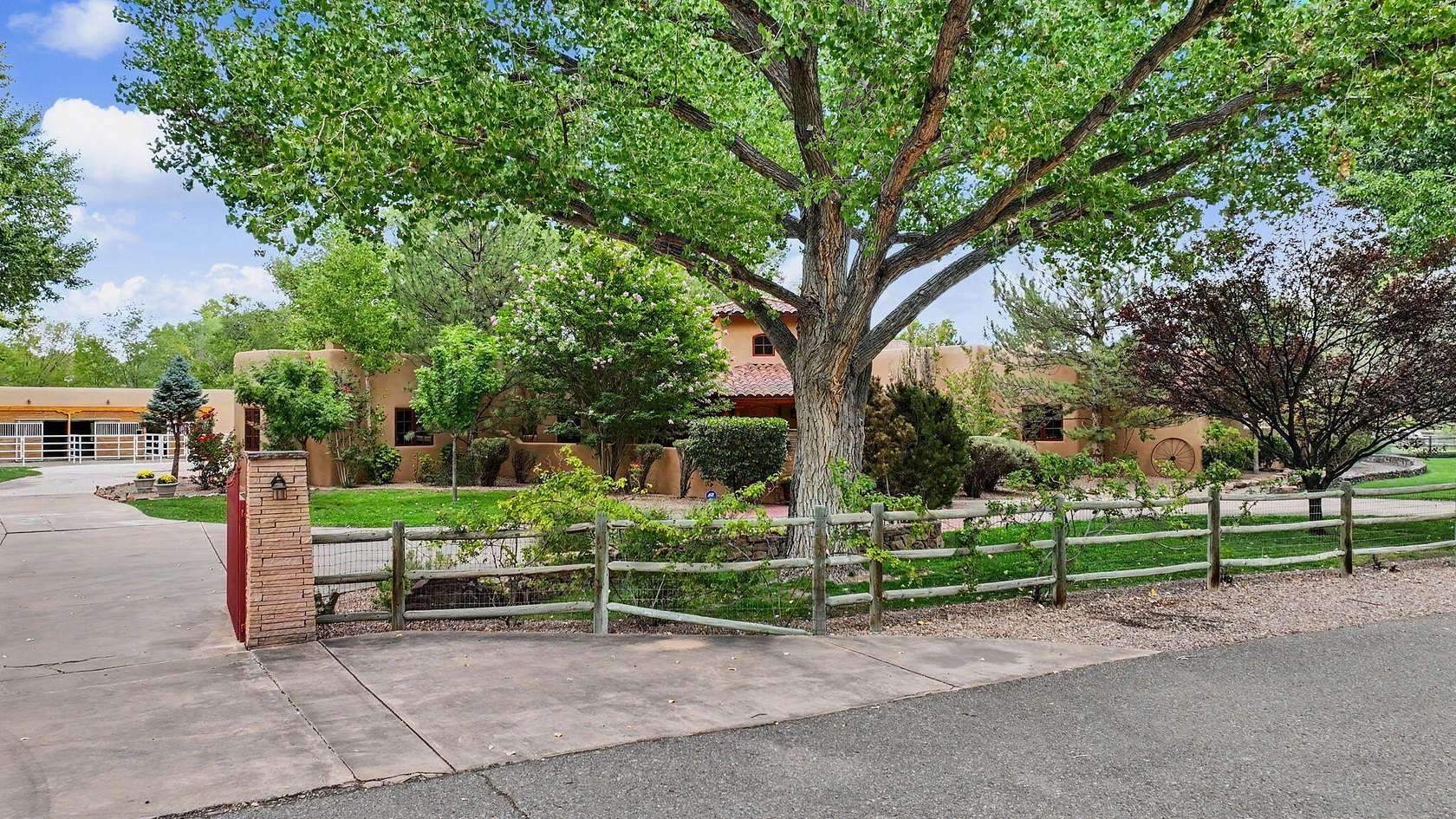 1.8 Acres of Land with Home for Sale in Corrales, New Mexico