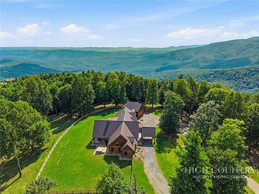 80.1 Acres of Recreational Land with Home for Sale in Purlear, North Carolina