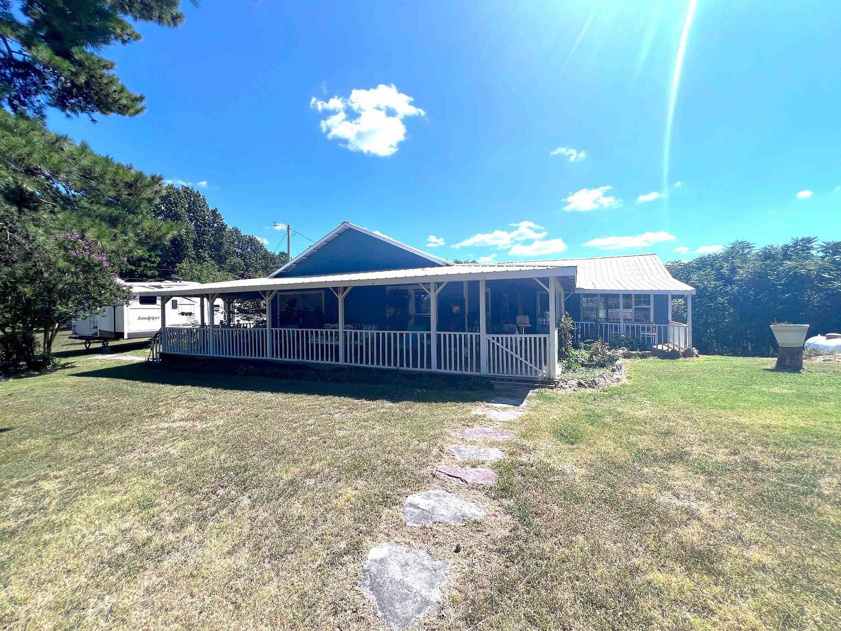 19 Acres of Land with Home for Sale in Harriet, Arkansas