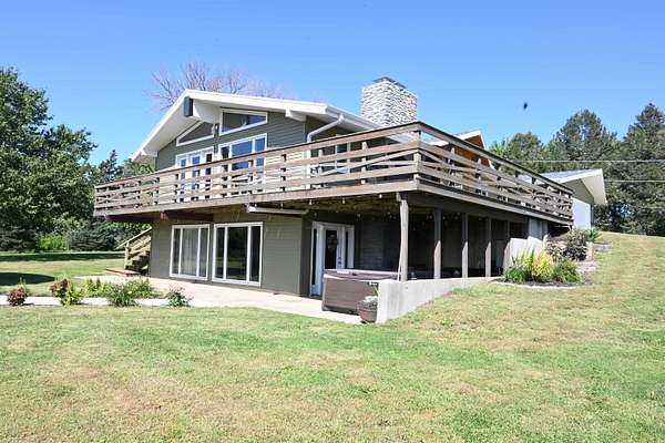 4.43 Acres of Land with Home for Sale in Wall Lake, Iowa