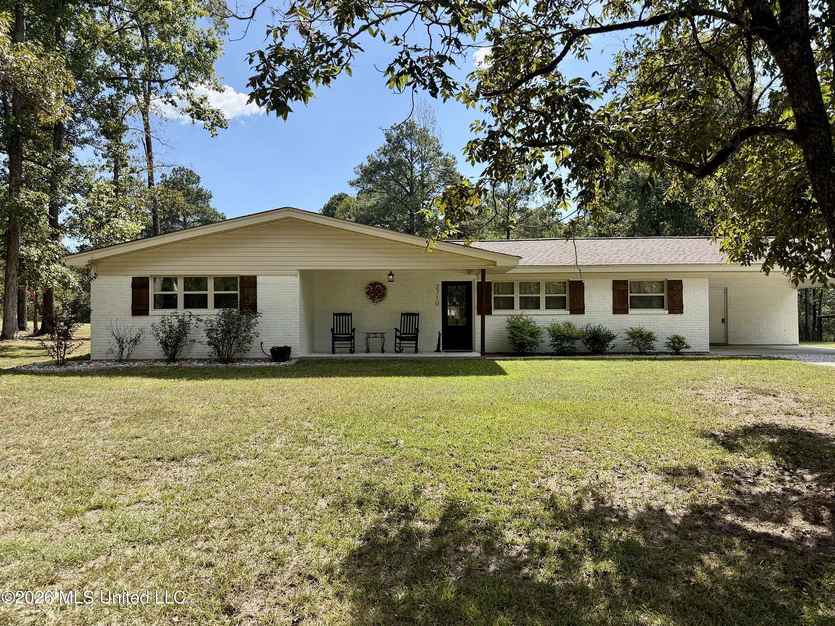 7 Acres of Land with Home for Sale in Florence, Mississippi
