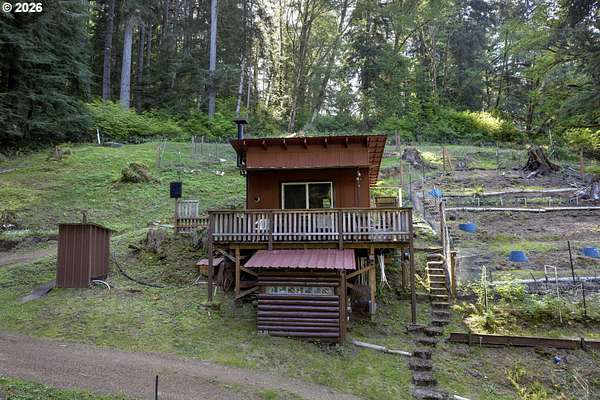 0.55 Acres of Land with Home for Sale in Reedsport, Oregon