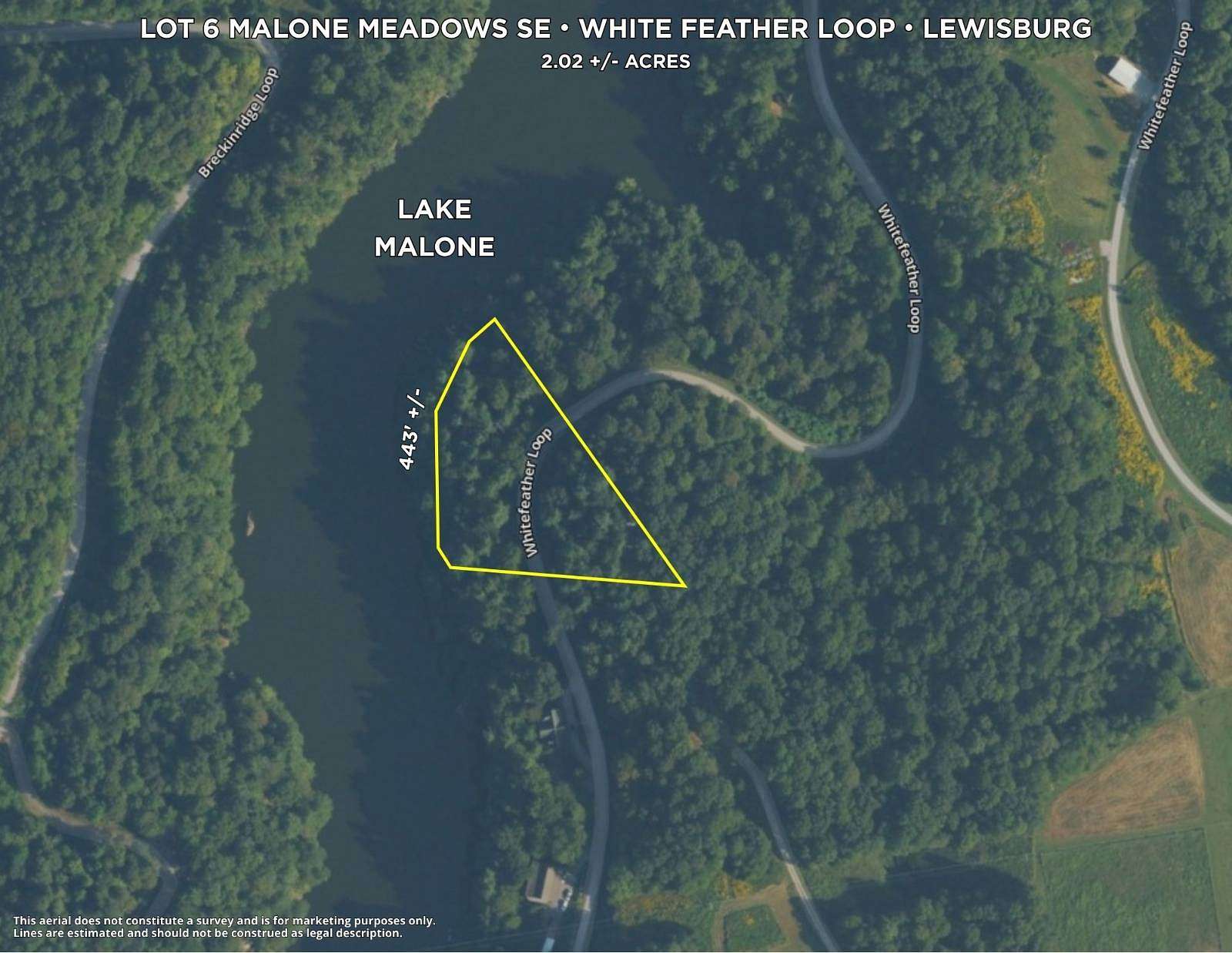 2 Acres of Residential Land for Sale in Lewisburg, Kentucky