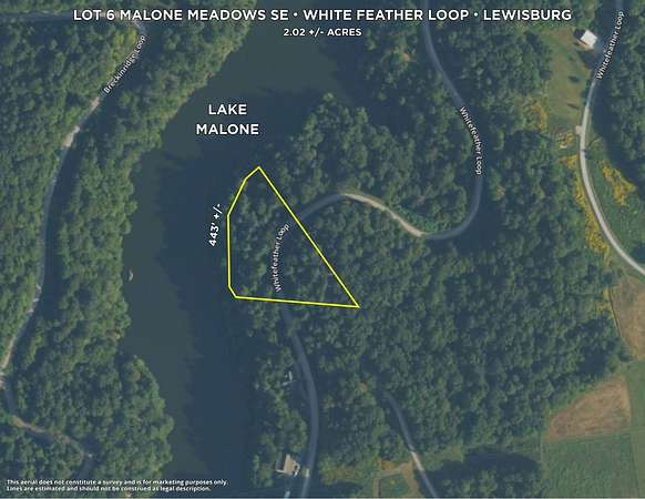 2 Acres of Residential Land for Sale in Lewisburg, Kentucky