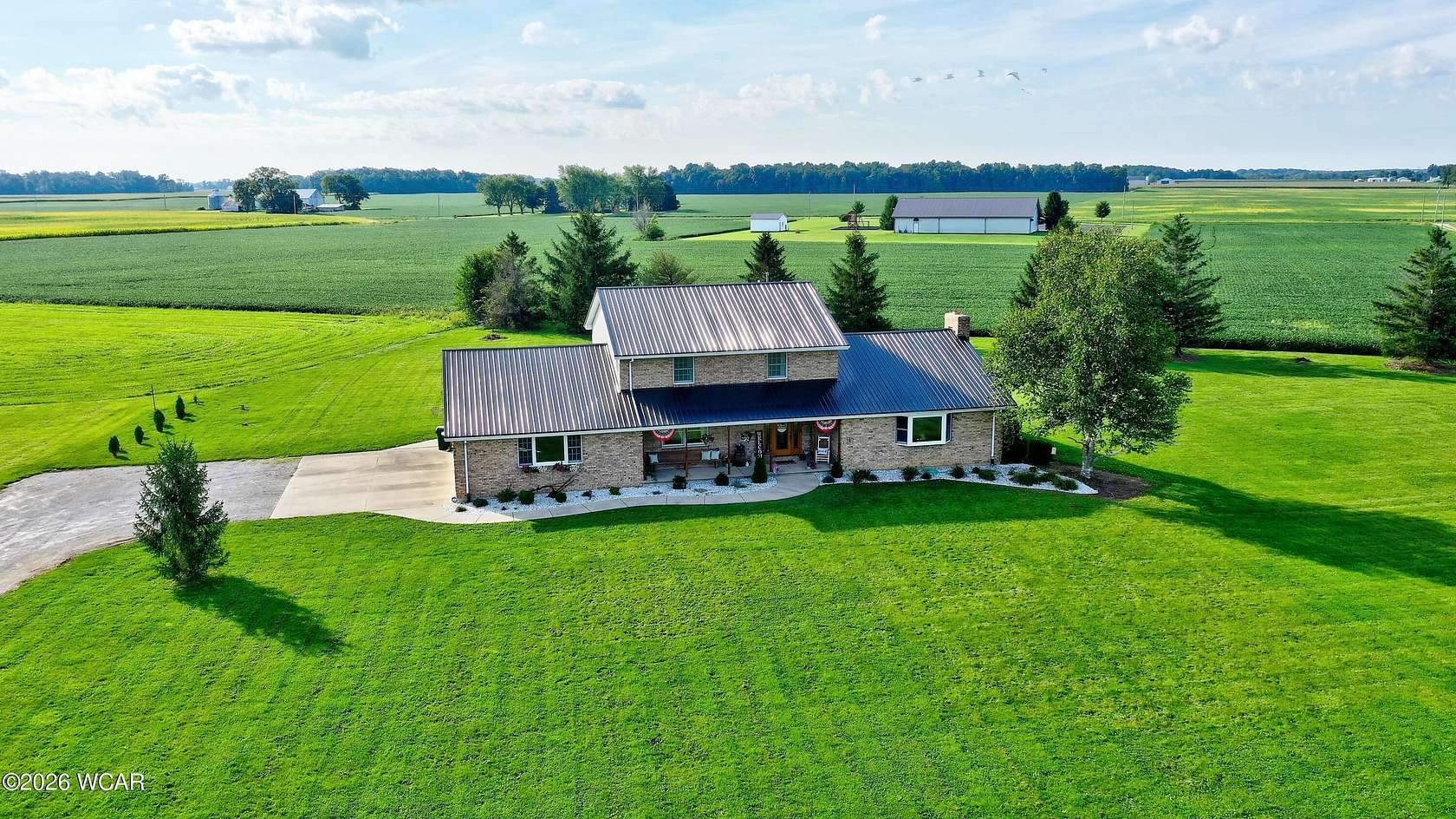 2.8 Acres of Land with Home for Sale in Wapakoneta, Ohio