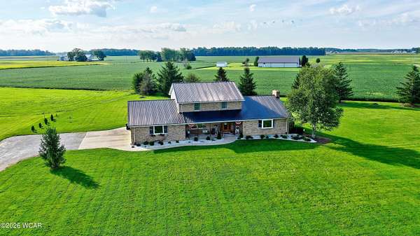 2.8 Acres of Land with Home for Sale in Wapakoneta, Ohio