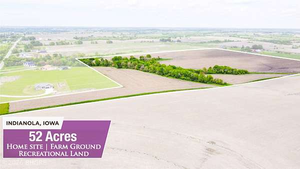 52.1 Acres of Agricultural & Residential Land for Sale in Indianola, Iowa