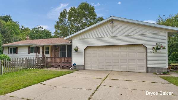 4 Acres of Land with Home for Sale in Kent City, Michigan