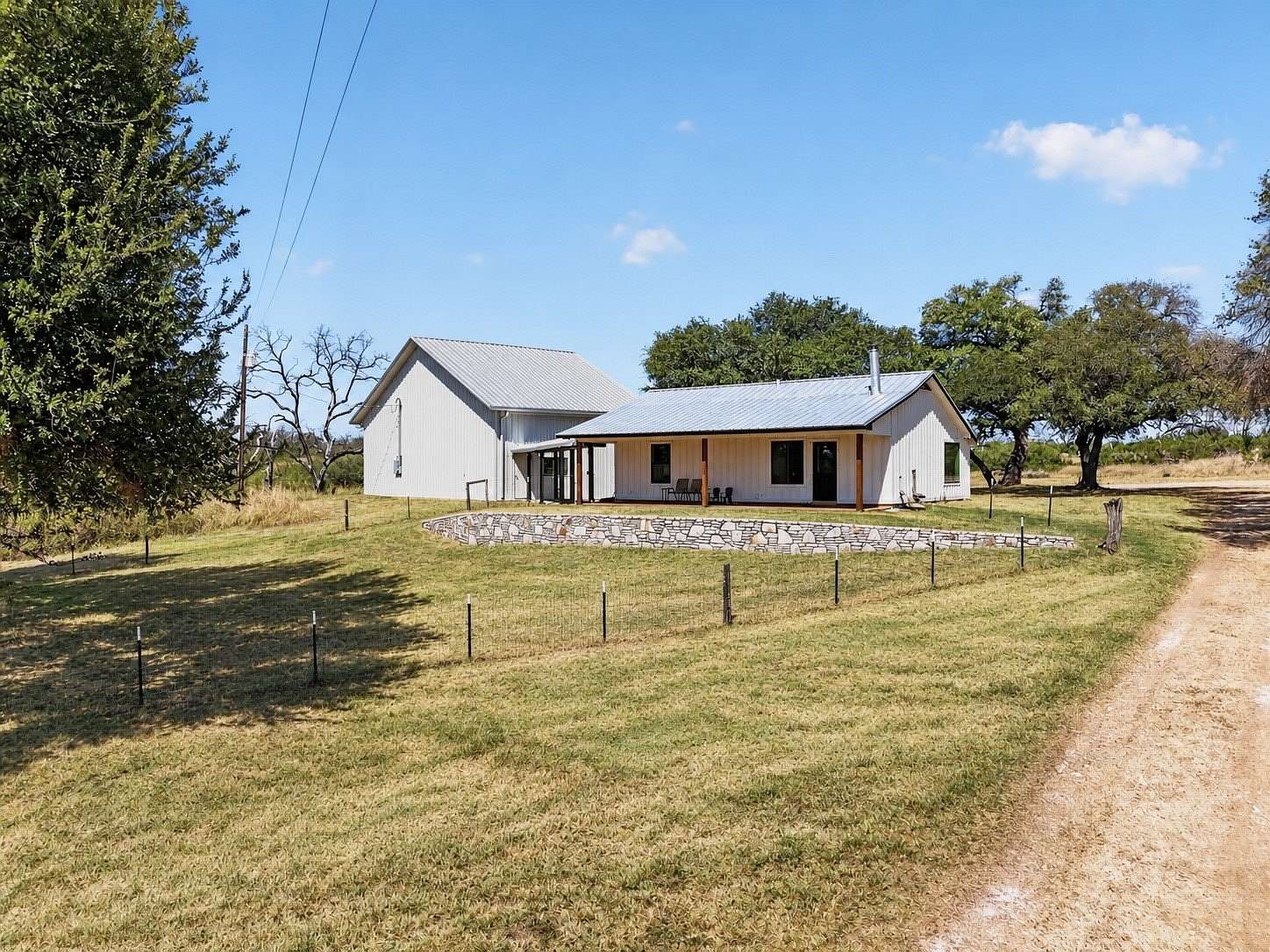 13.5 Acres of Land with Home for Sale in Bluff Dale, Texas
