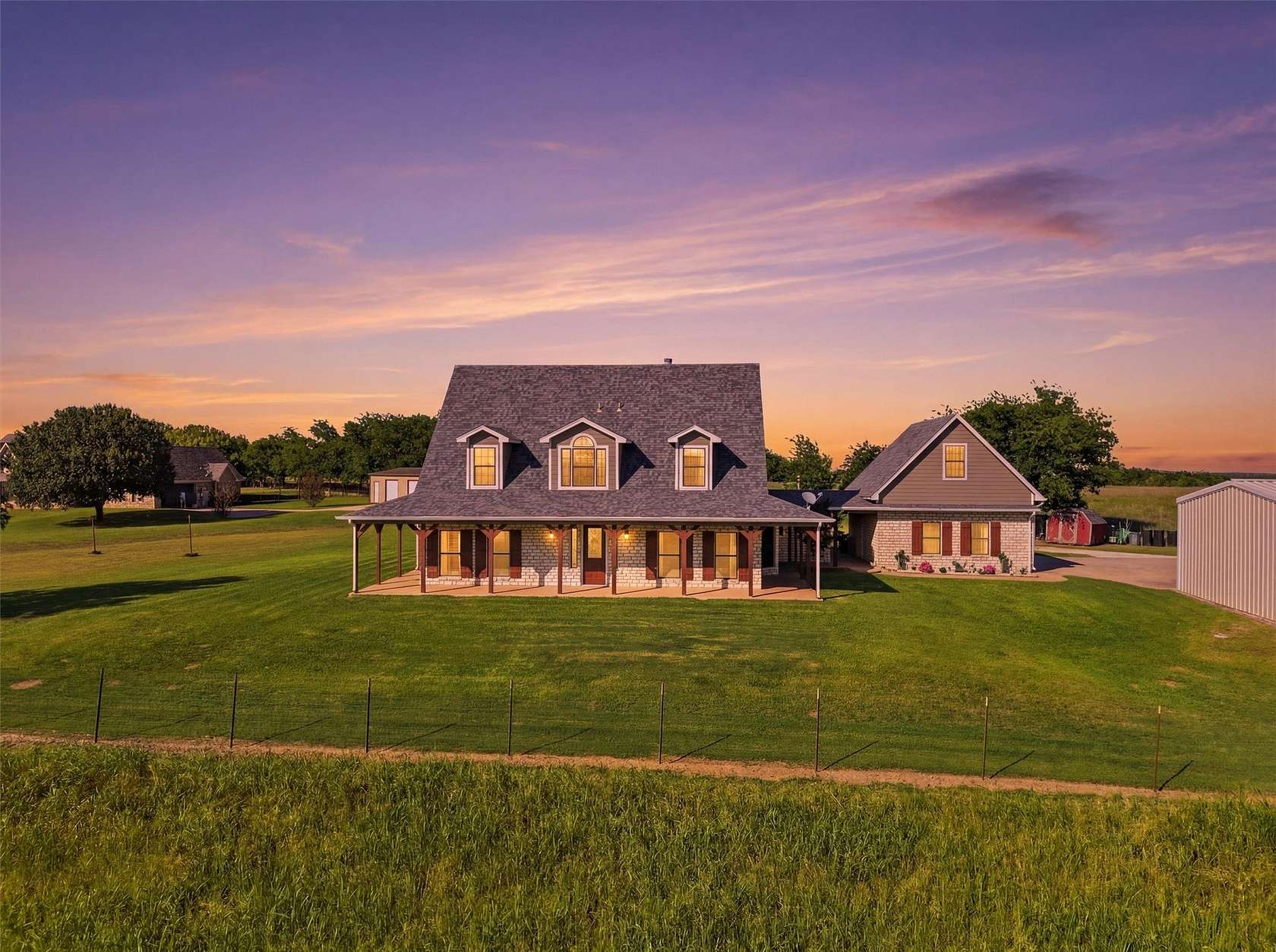 12.5 Acres of Land with Home for Sale in Godley, Texas