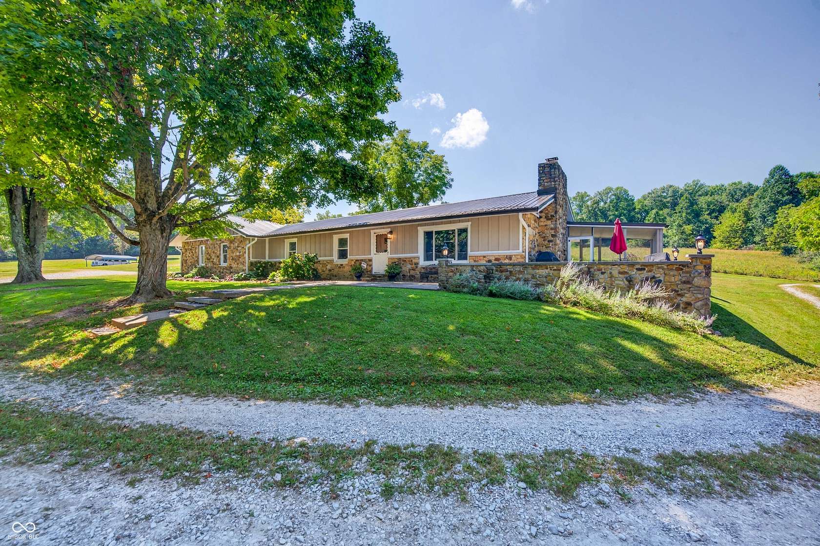20 Acres of Land with Home for Sale in Spencer, Indiana
