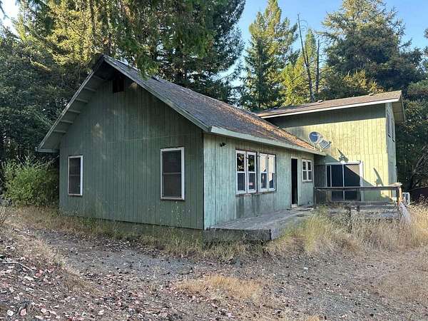 80 Acres of Recreational Land with Home for Sale in Garberville, California