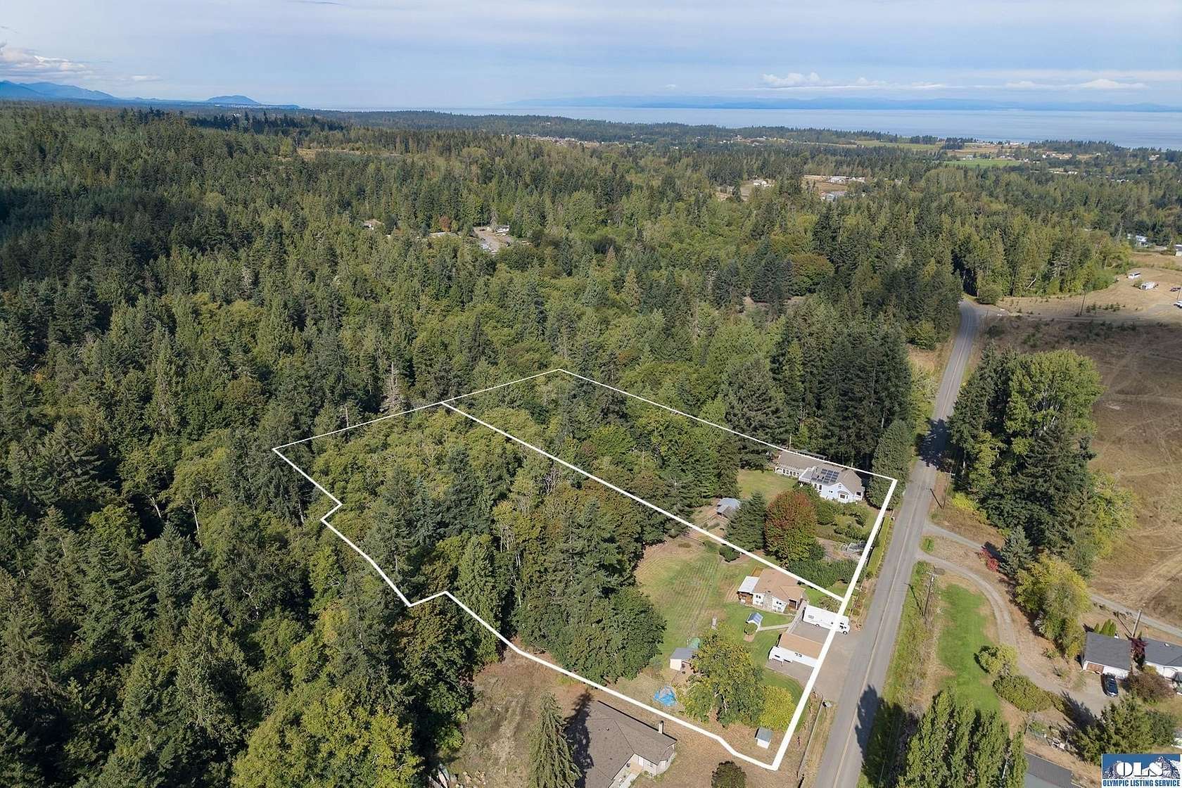 5 Acres of Land with Home for Sale in Sequim, Washington