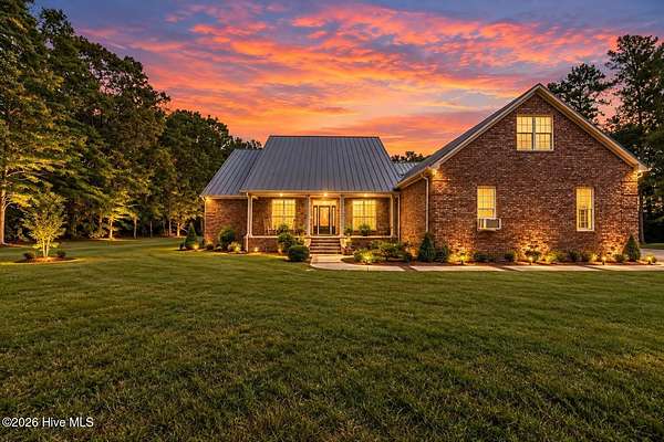 4.4 Acres of Land with Home for Sale in Trenton, North Carolina