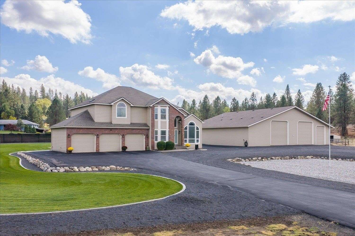 2.63 Acres of Land with Home for Sale in Colbert, Washington