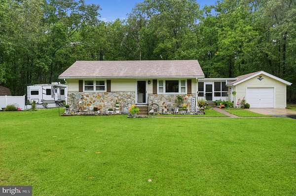 9.7 Acres of Land with Home for Sale in Mays Landing, New Jersey