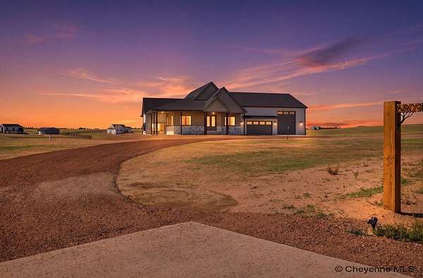 5 Acres of Land with Home for Sale in Cheyenne, Wyoming