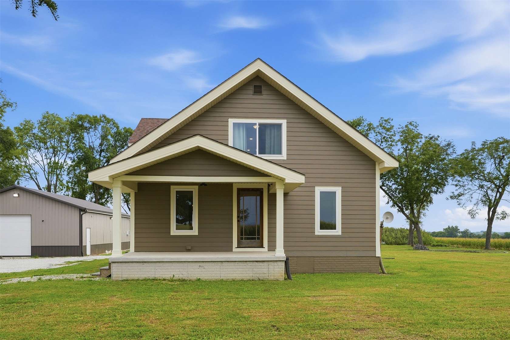 3 Acres of Land with Home for Sale in Mitchellville, Iowa