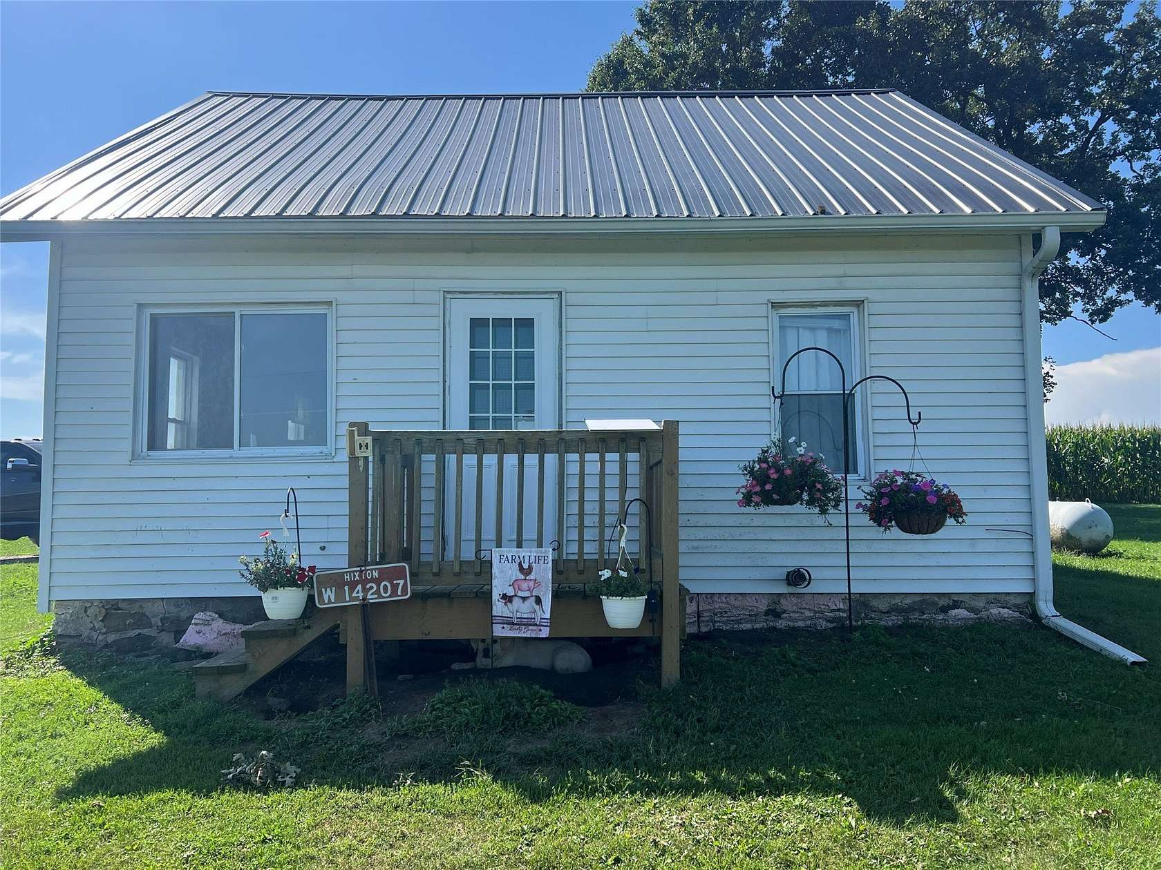 5 Acres of Land with Home for Sale in Hixton, Wisconsin