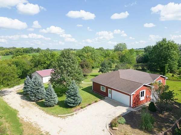 6.17 Acres of Land with Home for Sale in Norwalk, Iowa