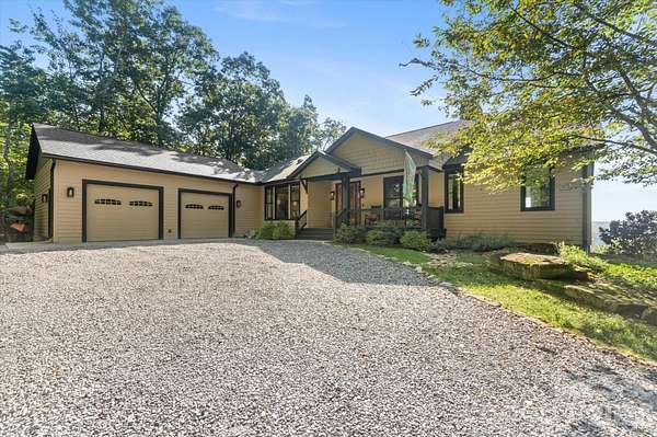 5.38 Acres of Land with Home for Sale in Pisgah Forest, North Carolina