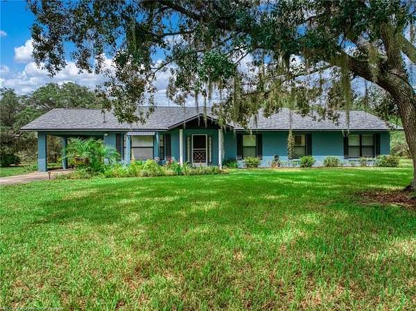 5 Acres of Land with Home for Sale in Lake Placid, Florida