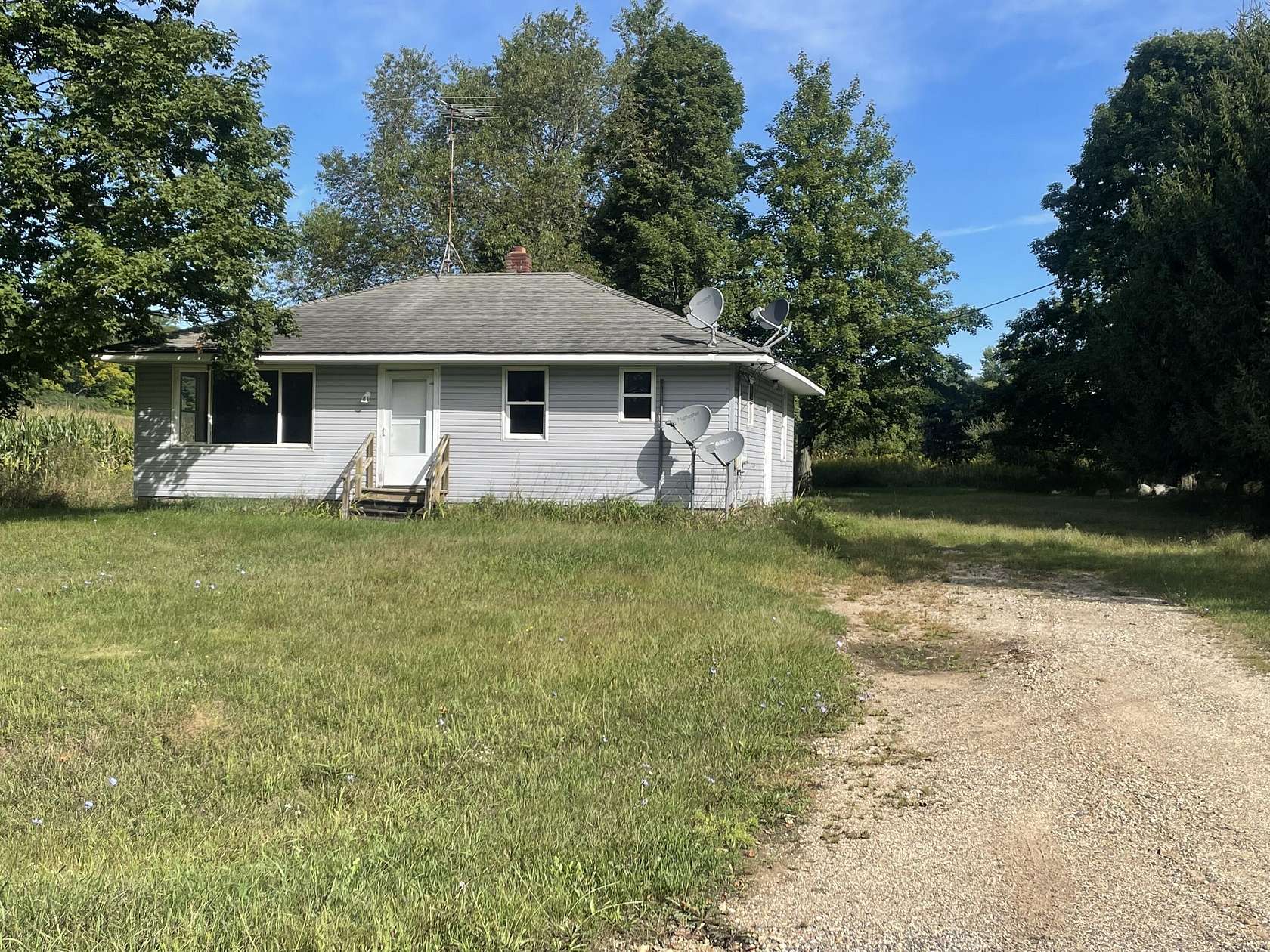 2 Acres of Land with Home for Sale in Shelby, Michigan