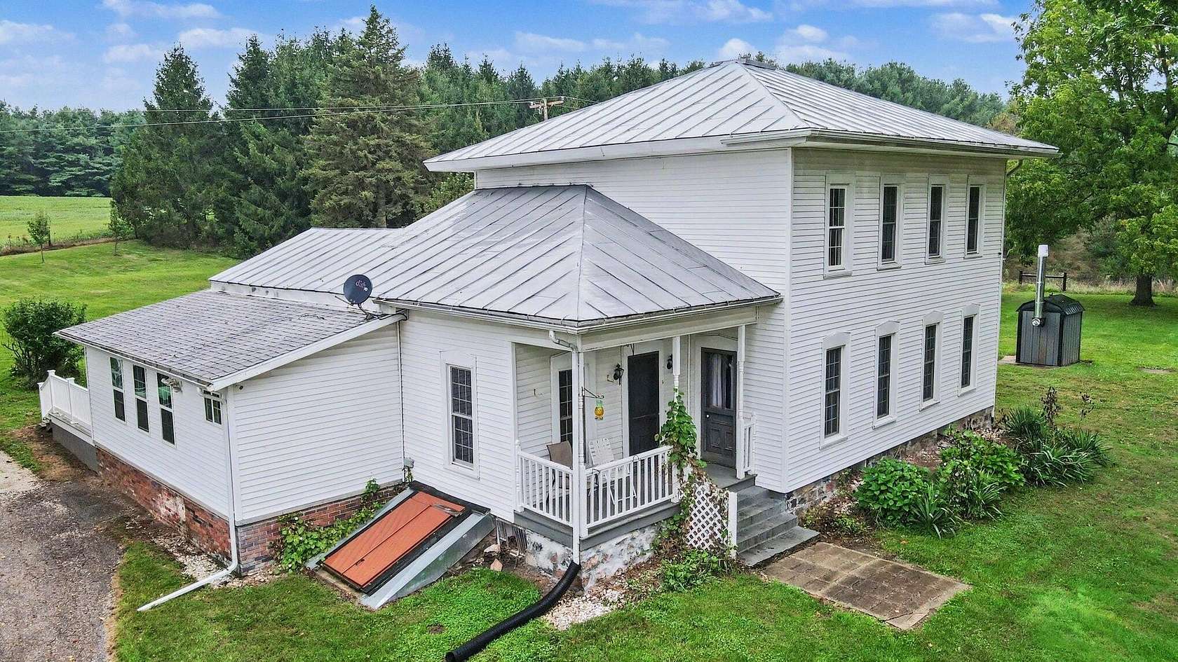 84.5 Acres of Land with Home for Sale in Bellevue, Michigan