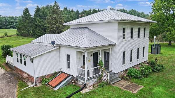 84.5 Acres of Land with Home for Sale in Bellevue, Michigan
