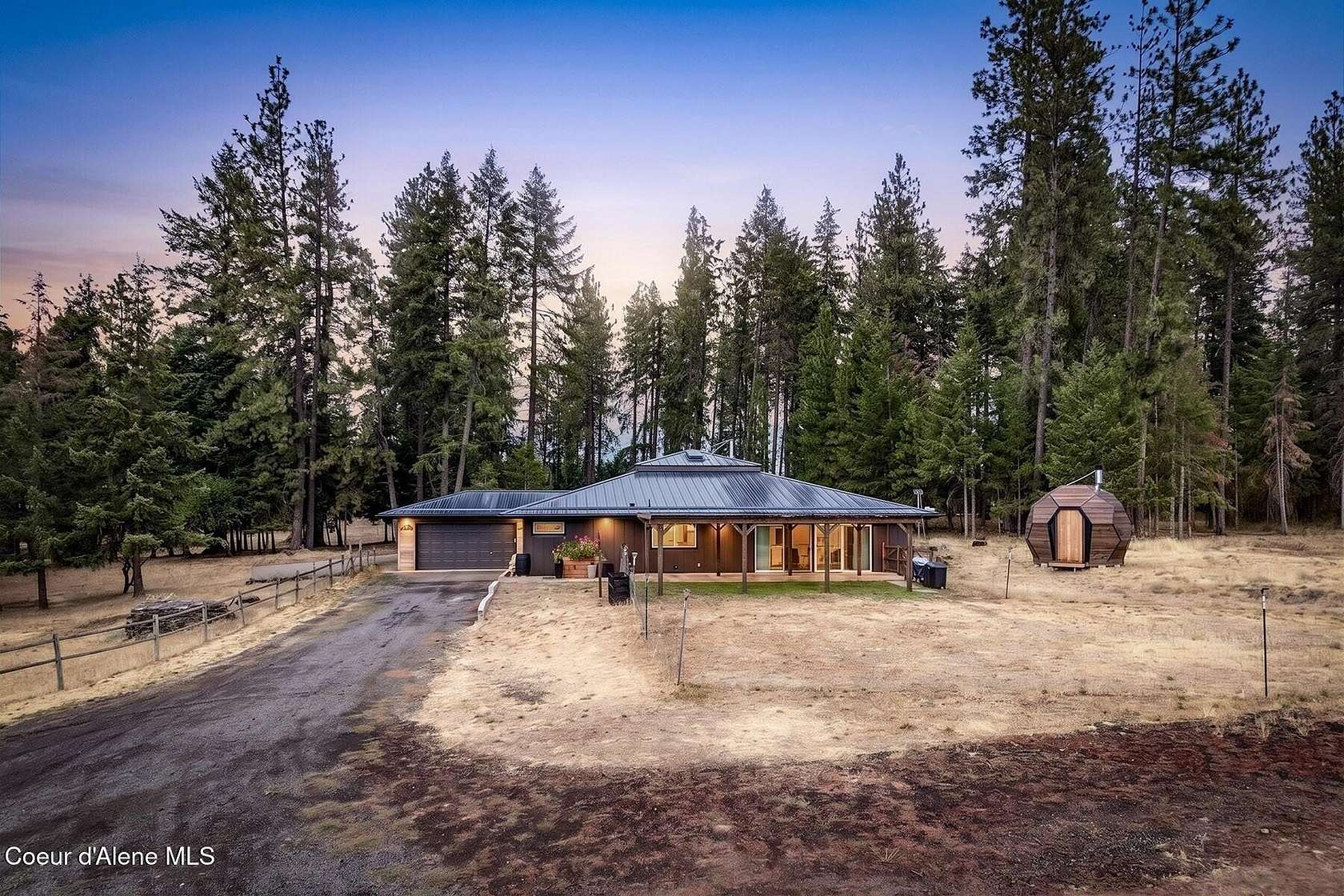 5.47 Acres of Land with Home for Sale in Coeur d'Alene, Idaho
