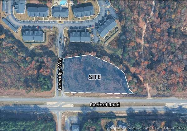 3.14 Acres of Commercial Land for Sale in Fayetteville, North Carolina