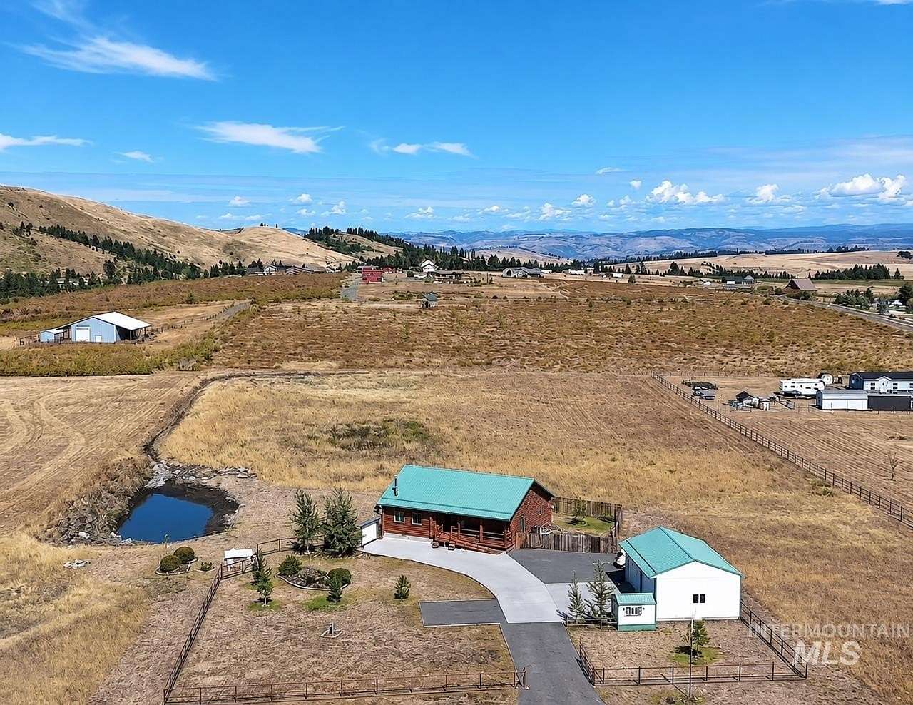 5 Acres of Land with Home for Sale in Grangeville, Idaho