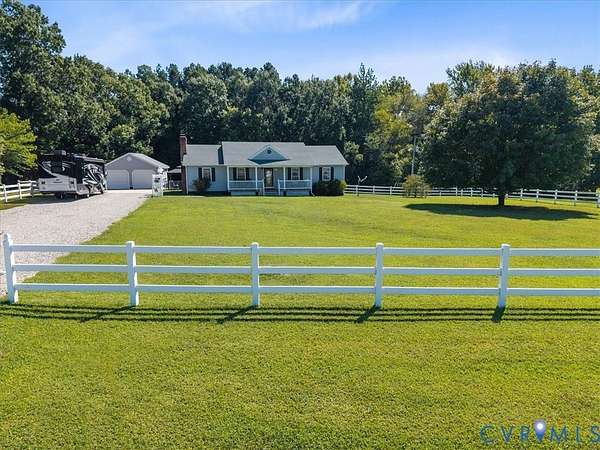 3.17 Acres of Land with Home for Sale in Amelia Court House, Virginia