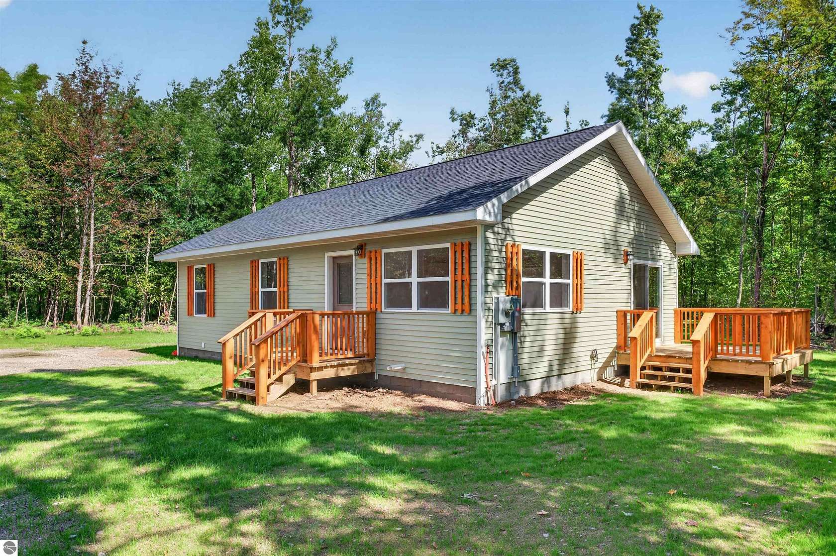 2.75 Acres of Land with Home for Sale in Gaylord, Michigan