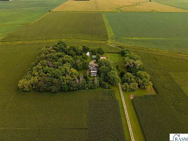 5 Acres of Land with Home for Sale in Wells, Minnesota