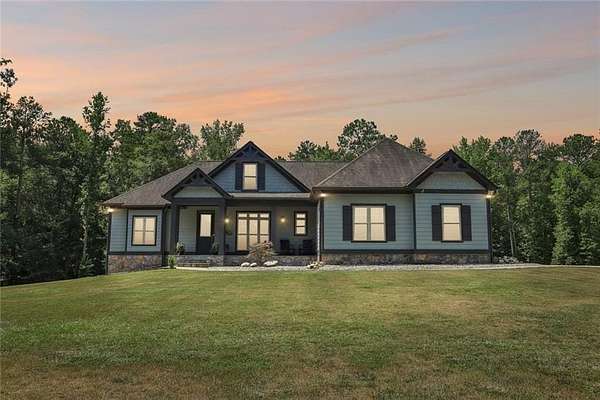 16.5 Acres of Recreational Land with Home for Sale in Oxford, Georgia