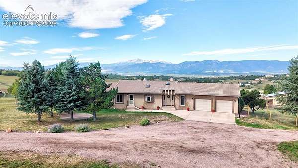 4.8 Acres of Land with Home for Sale in Colorado Springs, Colorado