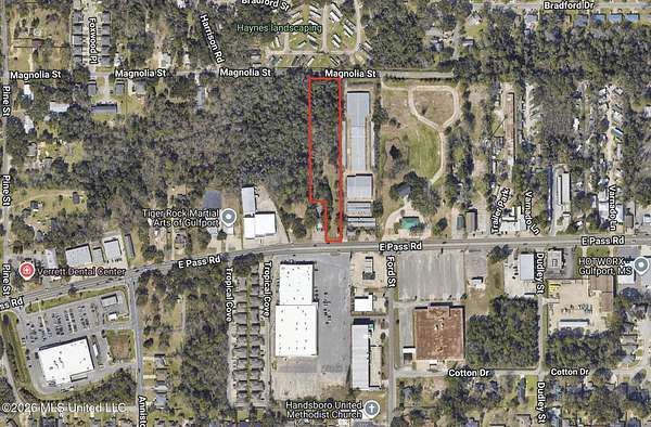 2.5 Acres of Mixed-Use Land for Sale in Gulfport, Mississippi
