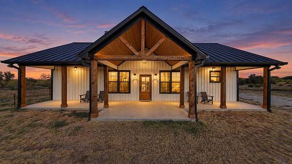 10 Acres of Recreational Land with Home for Sale in Hico, Texas