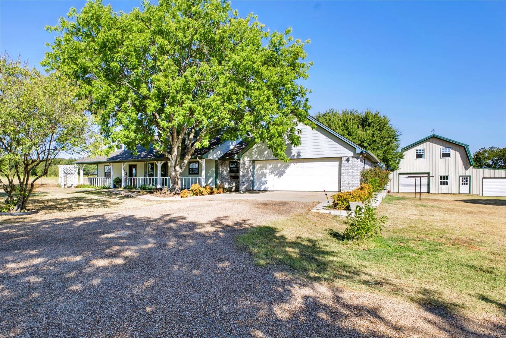3.18 Acres of Land with Home for Sale in Rainbow, Texas
