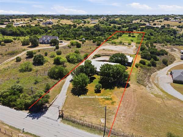 2.78 Acres of Land with Home for Sale in Weatherford, Texas